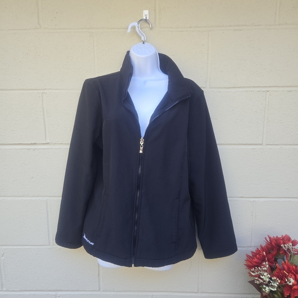 Platinum by Zeroxposur- Women's- Lime Green/ Black- 2 in 1- Jacket- Size Large - Picture 8 of 13